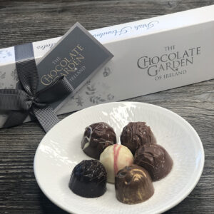 Selection of chocolate truffles