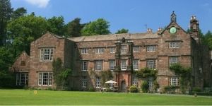 tudor era building front facade